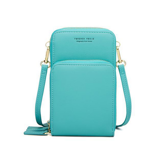 Vukare – Leather Phone Purse with Triple Secure Closure