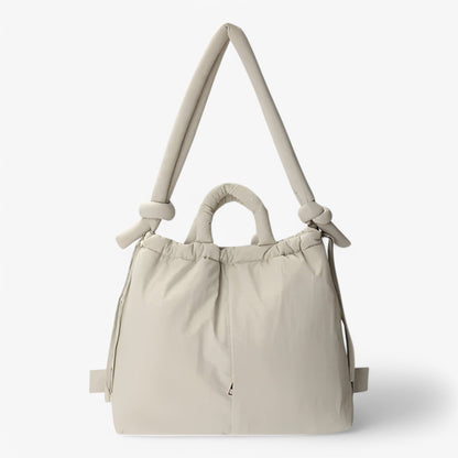 Vukare – Women’s Quilted Puffer Handbag with Shoulder Strap